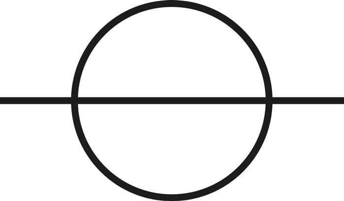 Kugelhahn, Polypropylen, G 1/2", PN 10, KH 122 PP