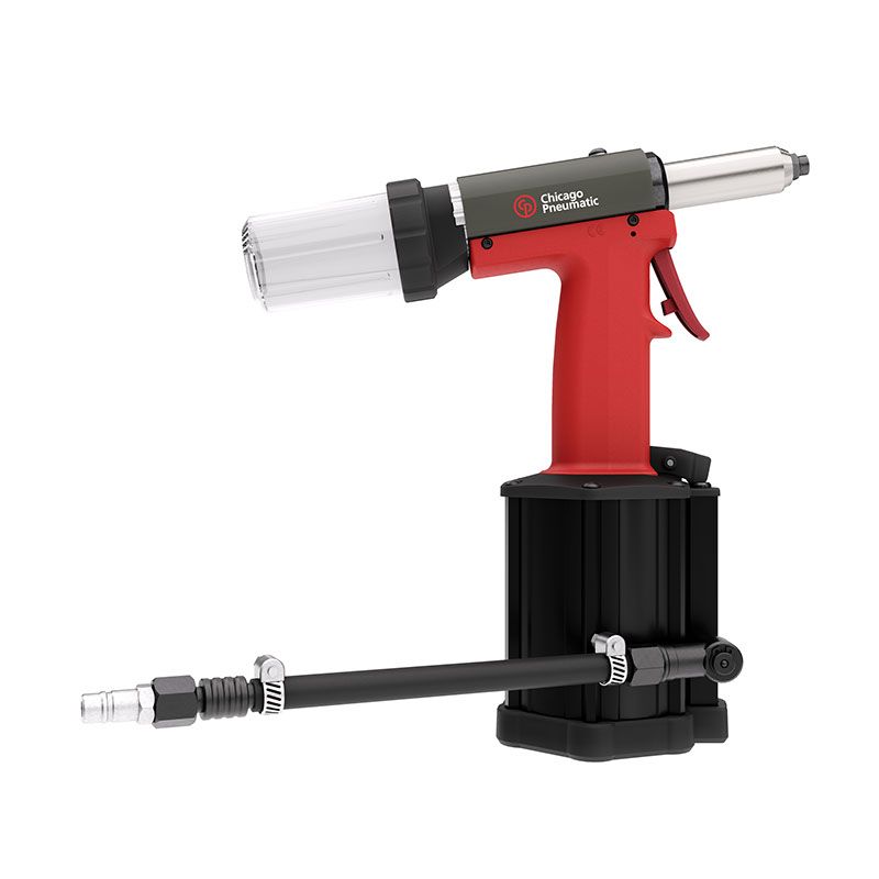 Chicago Pneumatic Druckluft Nietpistole, Stahl-Blindniete bis zu 5mm