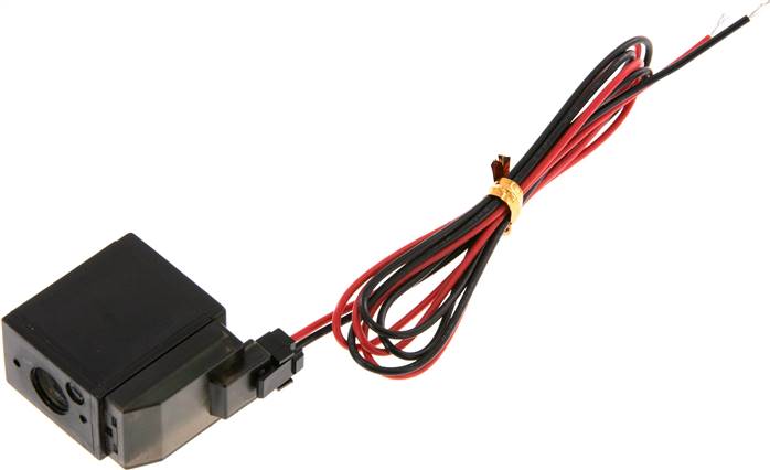 Magnetspule 24 V=, Bauform L, Steckergröße 2-Pol Stecker