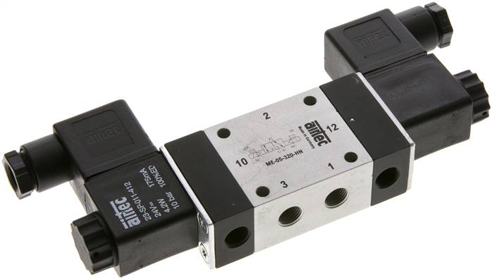 3/2-Wege Magnetimpulsventil mit Fremdluftanschluss, G 1/8" 24VAC