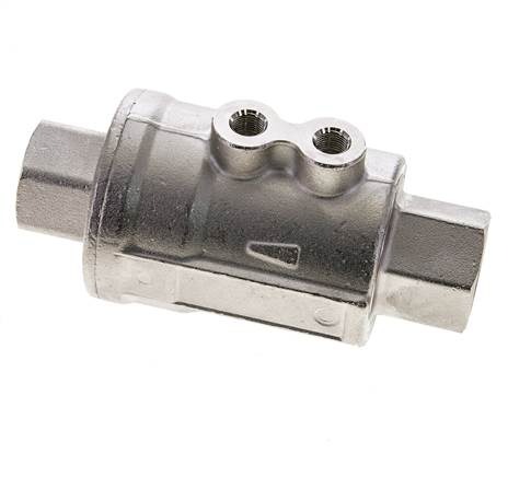 Sperrventil, Feder-öffnend, G 3/4", Messing