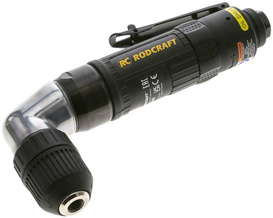 Pneum. Winkelbohrmaschine, Bohrer-Ø 1 - 10mm, 300W