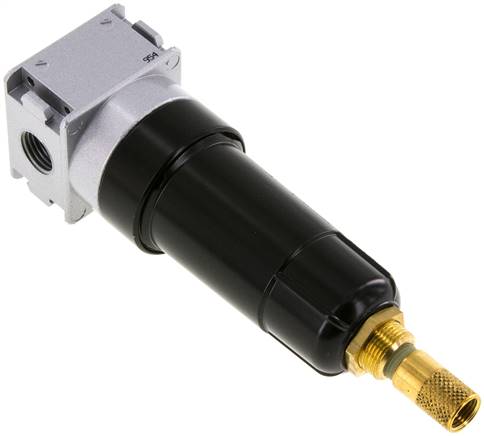 MULTIFIX Filter, G 1/4", Baur. 0, Metallbehälter ohne Sichtrohr, Metallbehälter, Kondensatablass automatisch