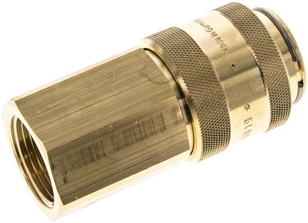 Schnellkupplung (NW19) G 1"(IG), Messing
