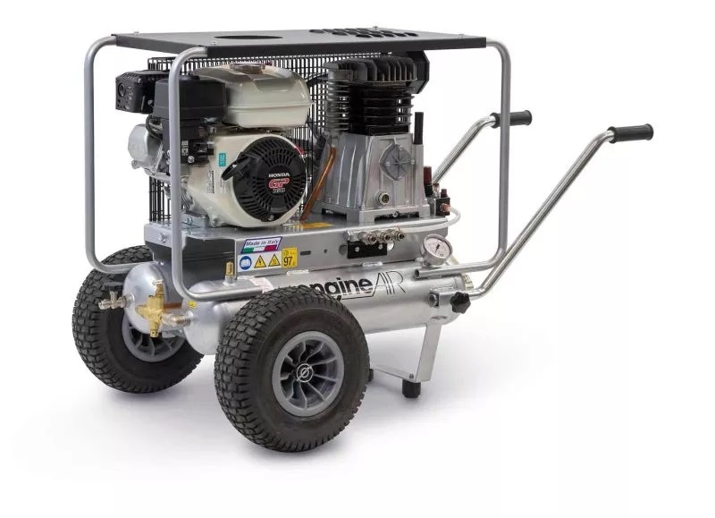 Kolbenkompressor mit Benzinmotor Typ engineAIR 5/11+11R