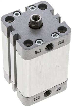 ISO 21287-Zylinder, doppeltw., Kolben 40mm, Hub 40mm, Kolbenstange mit IG