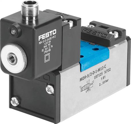 FESTO MDH-5/2-D-2-FR-M12D-C (540813) Magnetventil