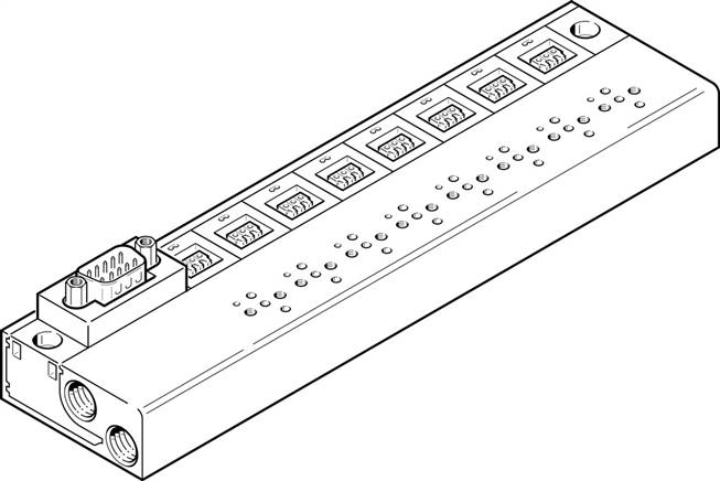 FESTO MHP1-PR4-3-PI-D9 (197233) Anschlussblock