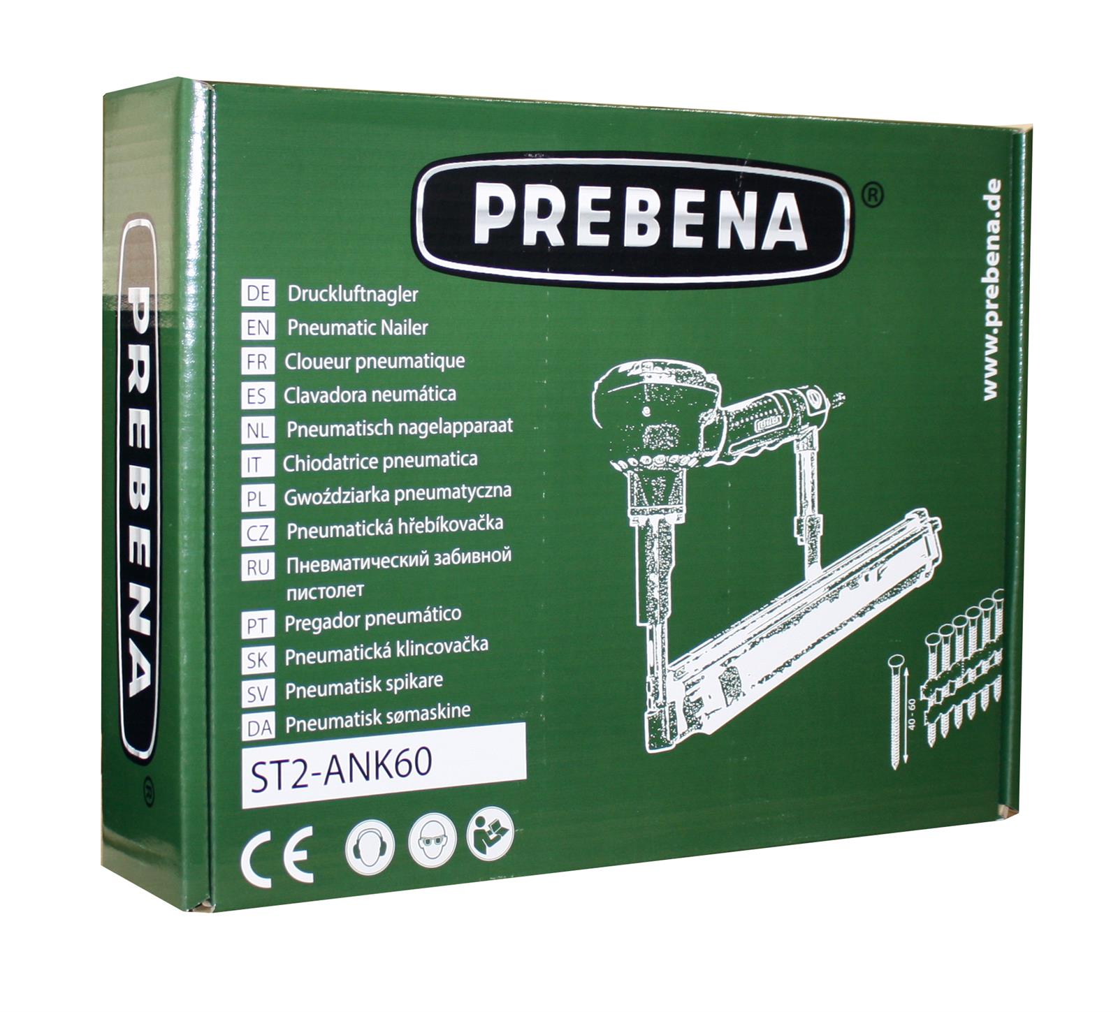 Prebena Druckluft-Ankernagler ST2-ANK60