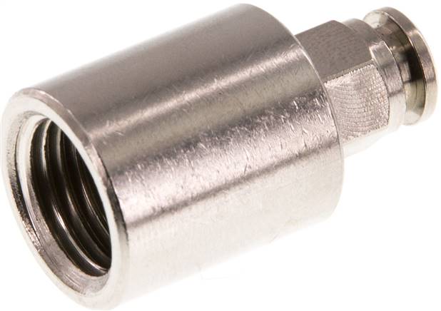 Steckanschluss m. Innengew. G 1/4"-4mm, IQS-MSV (Hochtemperatur), Dichtung FKM