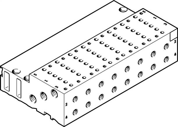 FESTO MHA2-PR8-5-M5 (525130) Batterieblock