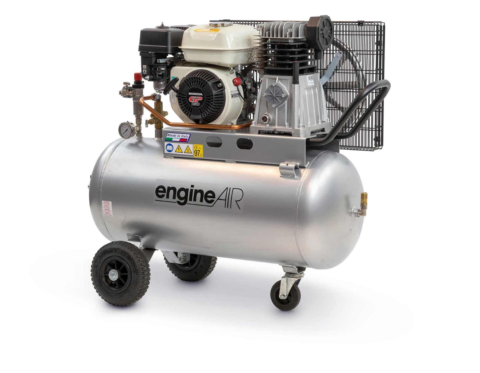 Kolbenkompressor mit Benzinmotor Typ engineAIR 5/100