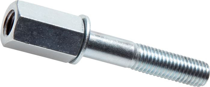 Aufbauschraube (je Klemmbackenpaar werden 2 Stück benötigt), Stahl verzinkt, Baugrösse 5