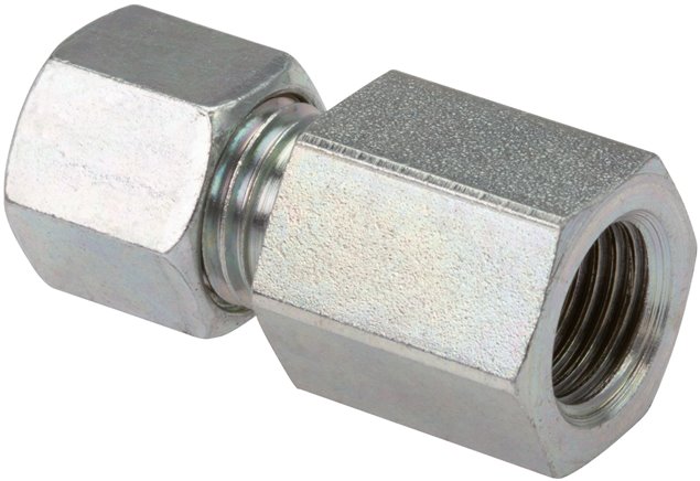 Aufschraub-Schneidringverschr. G 1/2"-10 L (M16x1,5), Stahl verzinkt