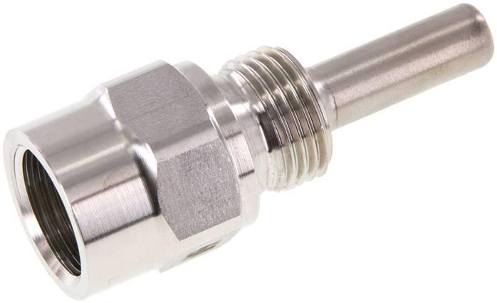 Schutzrohr zum Einschrauben (G 1/2"), 63mm, 1.4571 Typ TR 6312 ES