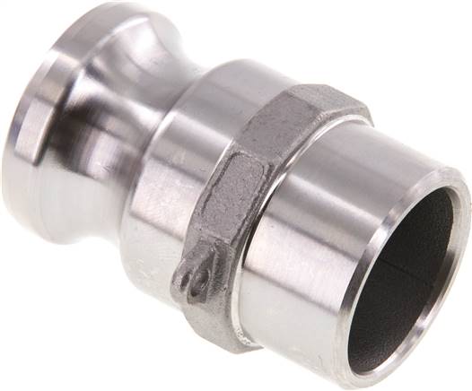 Kamlock-Stecker mit Anschweißende 42,4mm