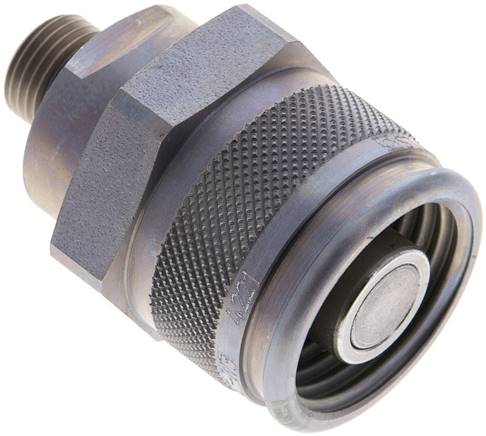 Hydraulik-Rohrleitungskupplung, Stecker Baugr.2, 10 L (M16x1,5)