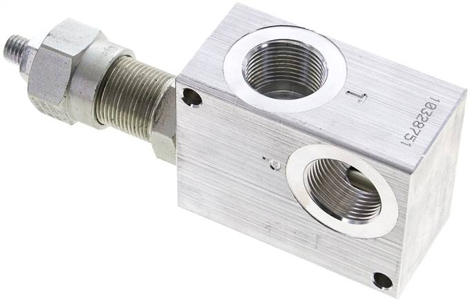 Druckbegrenzungsventil G 3/4", max. 100 bar, max. 80 l/min