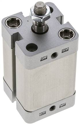 ISO 21287-Zylinder, doppeltw., Kolben 25mm, Hub 30mm, Kolbenstange AG