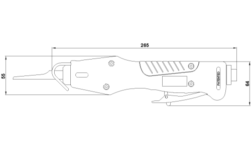 Rodcraft Karosseriesäge - Modell 6067 RC6067