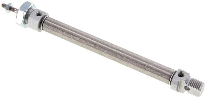 ISO 6432-Zylinder, doppeltwirkend, Kolben 10mm,Hub 80mm