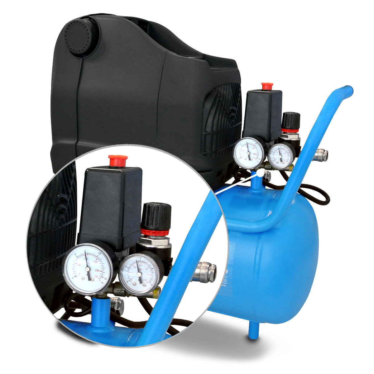 ABAC Kompressor POLE POSITION OSS20P – Der ölfreie Einsteiger!