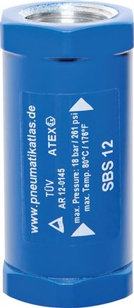Schlauchbruchsicherung G 3/8" (Innengewinde)