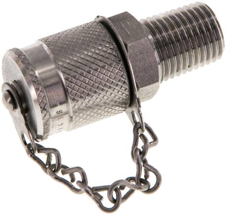 Messanschluss M16x2 - NPT 1/4" (AG), 1.4571