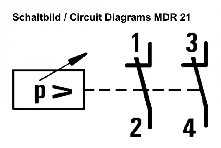 Condor Druckschalter MDR 21-EA/6 MDR 21/6-EA 212218