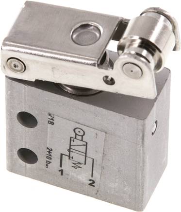 3/2-Wege (NC) Endschalter mit Rolle, M 5, -B