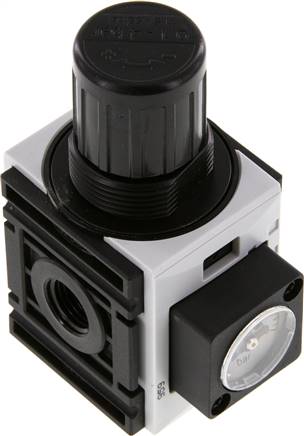 FUTURA Druckregler, G 1/4", 0,2 - 4bar, Baureihe 0, Kompaktmanometer