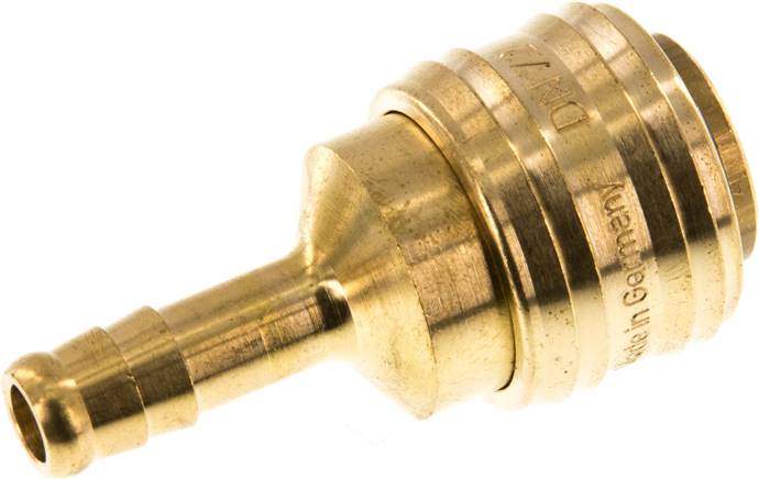 Schnellkupplung (NW7,2) 8 (5/16")mm Schlauch, Messing