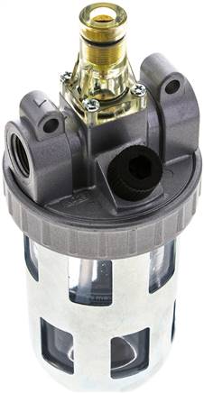 STANDARD-Öler, G 3/8", Standard 2, Kunststoffbehälter mit Schutzkorb