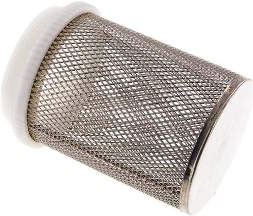 Saugkorb für Rückschlagventil G 3", 1.4301 / Nylon