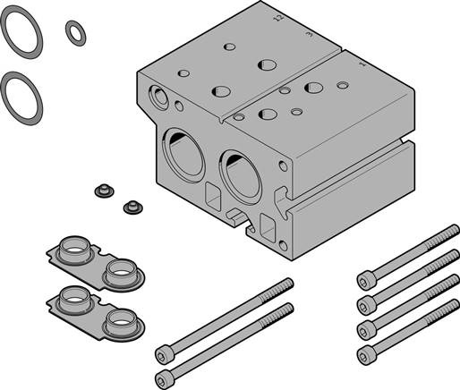 FESTO VABM-B10-30EEE-G34-2-P3 (8026432) Anschlussblock