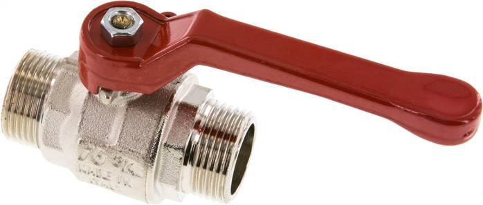 Messing-Kugelhahn, G 3/4" (Außengewinde), -0,9 bis 40bar