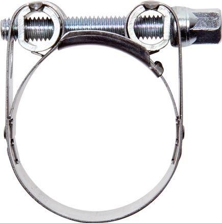 20mm Gelenkbolzenschelle, 59 - 63mm, 1.4301 (W4)