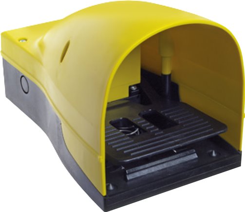 5/2-Wege-Fußventil, G 1/4", Raste, Standard