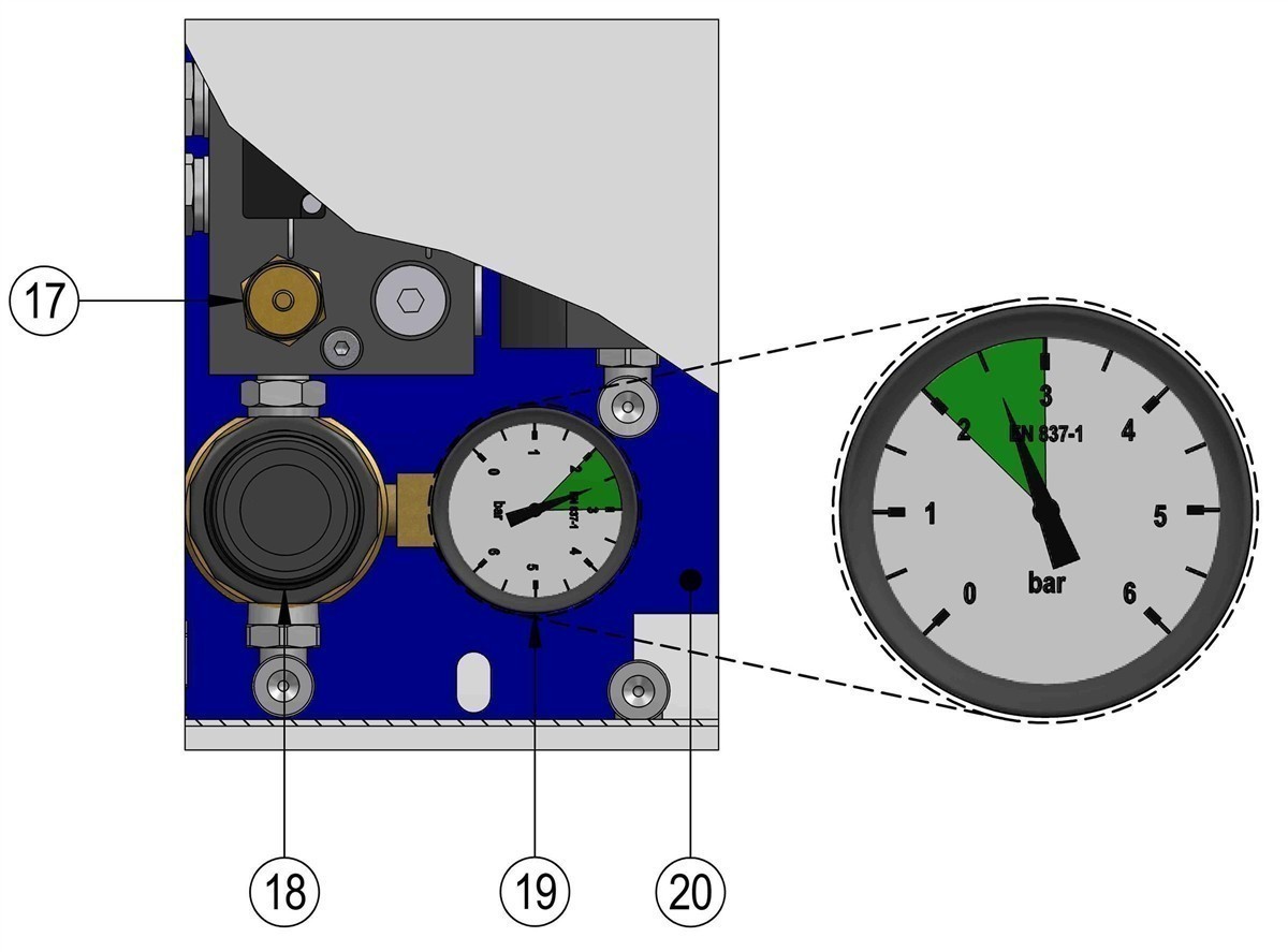 Sezione di misura per METPOINT OCV DN25