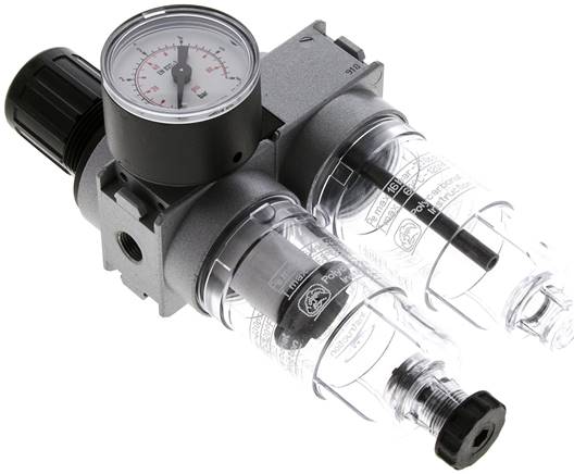 MULTIFIX Wartungseinheit (0), 2-tlg., G 1/8", 0,1 - 3 bar