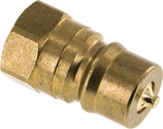 Hydraulikkupplung ISO 7241-1B, Stecker, G 1/2"(IG),Messing