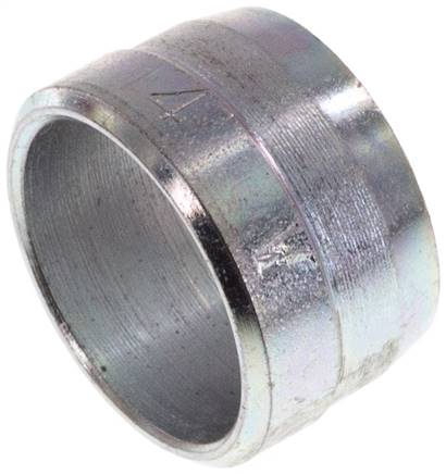 Schneidring Stahl verzinkt 14 S (M22x1,5)