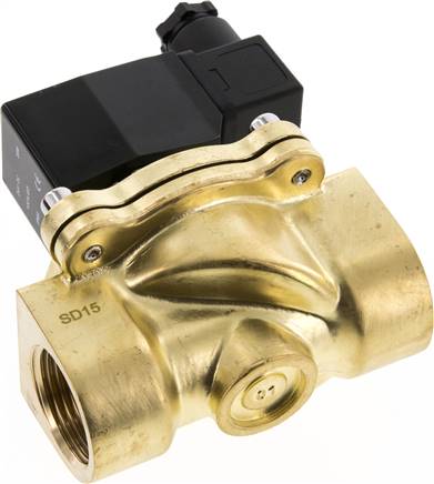 2/2-Wege MS-Magnetventil 230V, G 1", 0-6/10 (DC/AC) bar, NC