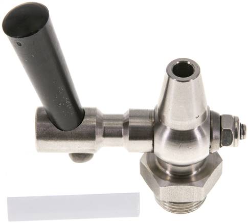 Edelstahl-Probierhahn G 3/8", PN 6