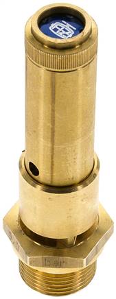 TÜV-Sicherheitsventil G 3/4" (DN10), 14,70 bar, Messing