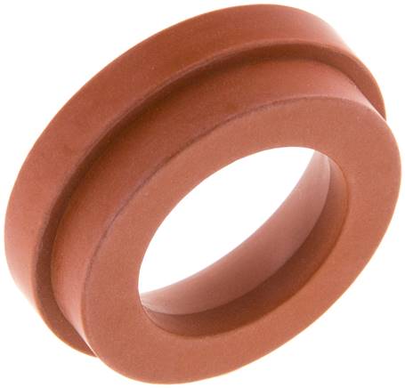 Kompressorkupplung Ersatzdichtung TFEP, rot 42mm