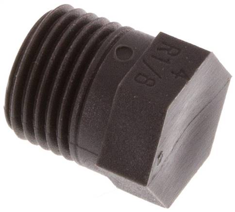 Verschlussstopfen Außenskt. R 1/8", PA 6