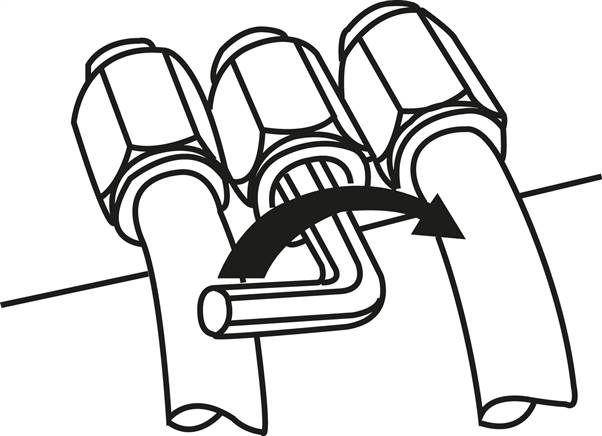 Gerader Steckanschluss M 5-4mm, IQS-MSV (Standard)
