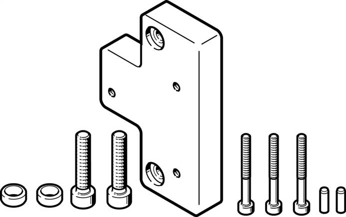 FESTO DHAA-G-H2-16-B13-35 (2350468) Adapterbausatz