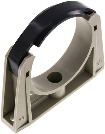 Rohrklemme 90mm, Polypropylen (grau)